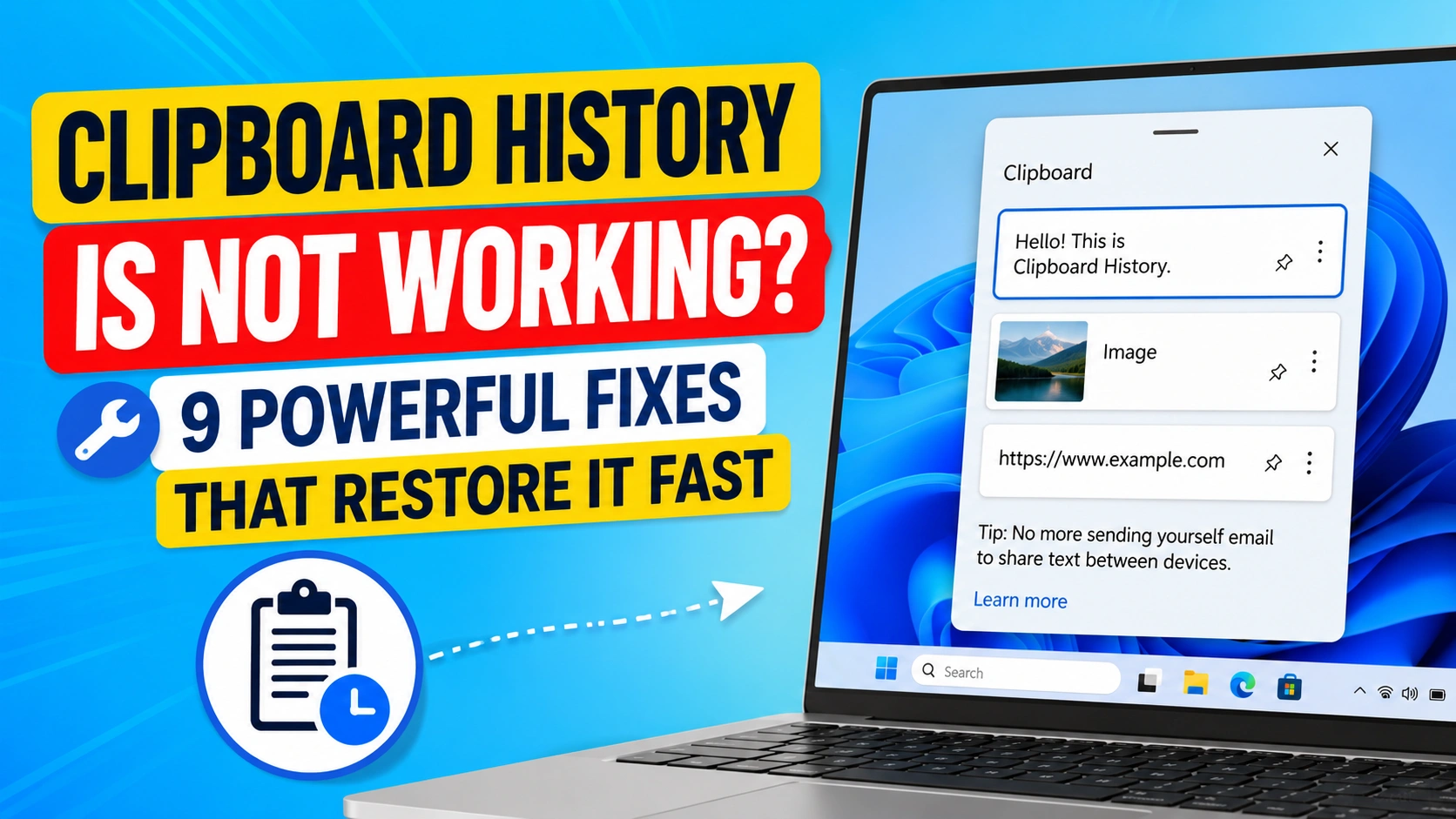 Clipboard History Is Not Working: 9 Powerful Fixes Fast
