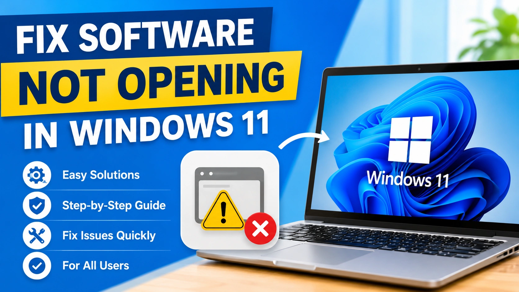 Fix Software Not Opening in Windows 11 Successfully Fix Software Not Opening in Windows 11 Complete Guide