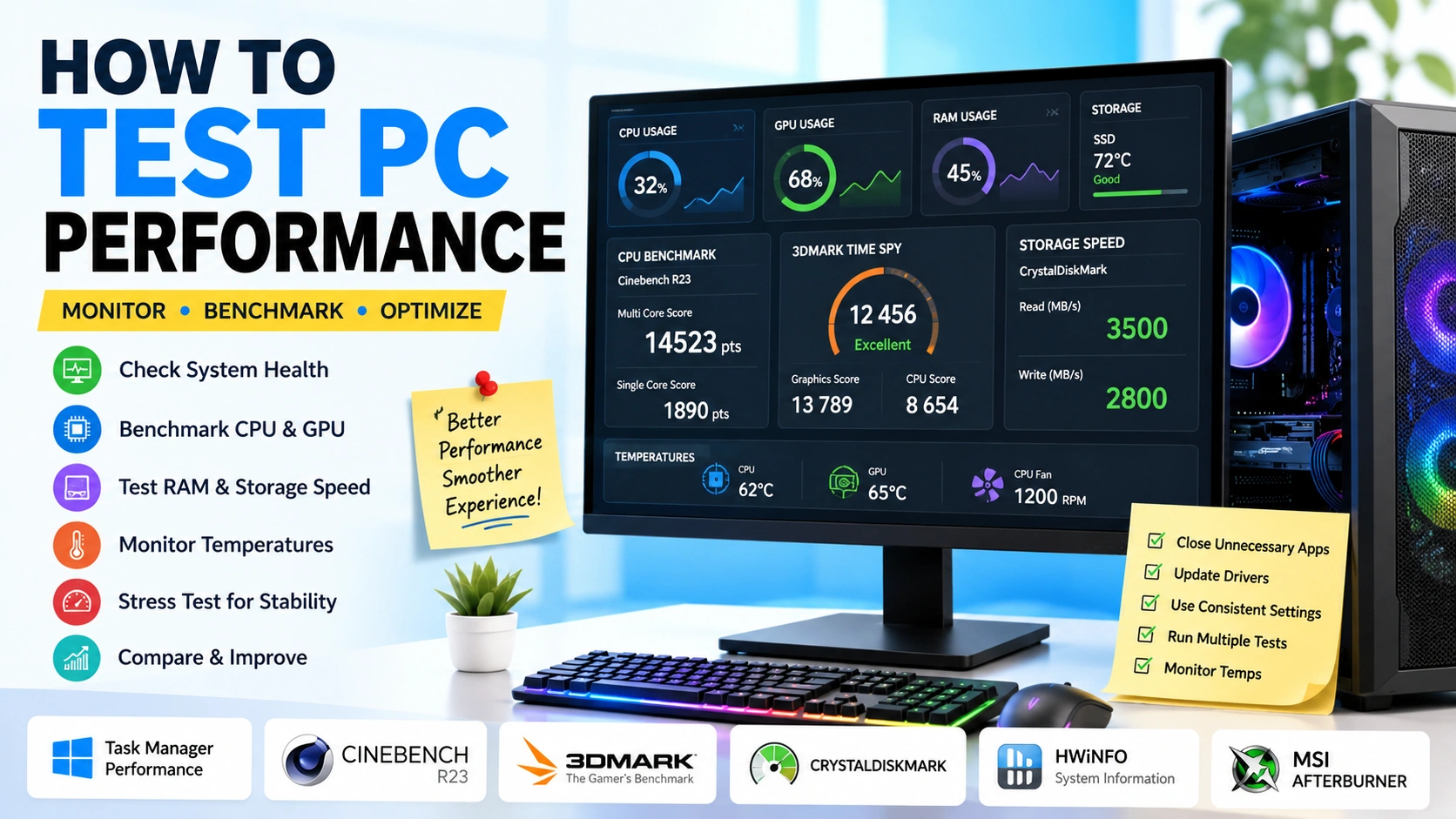 How to Test PC Performance: 9 Powerful Methods Today How to Test PC Performance: 9 Powerful Methods Today