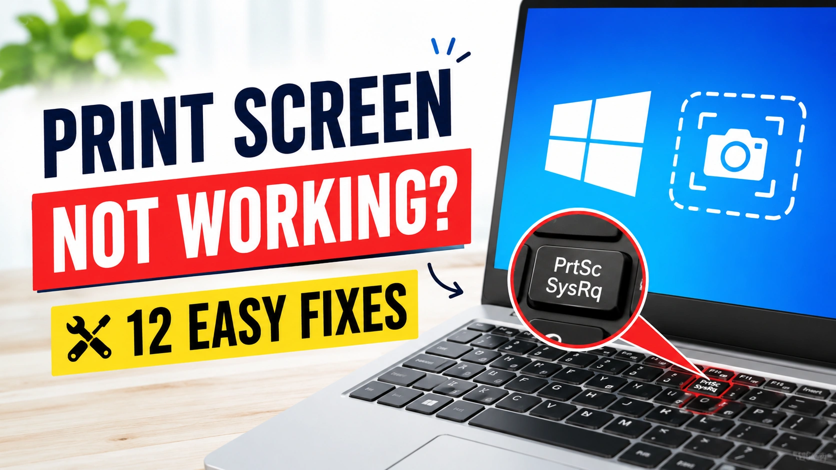 Print Screen Not Working? 12 Powerful Fixes That Work Fast