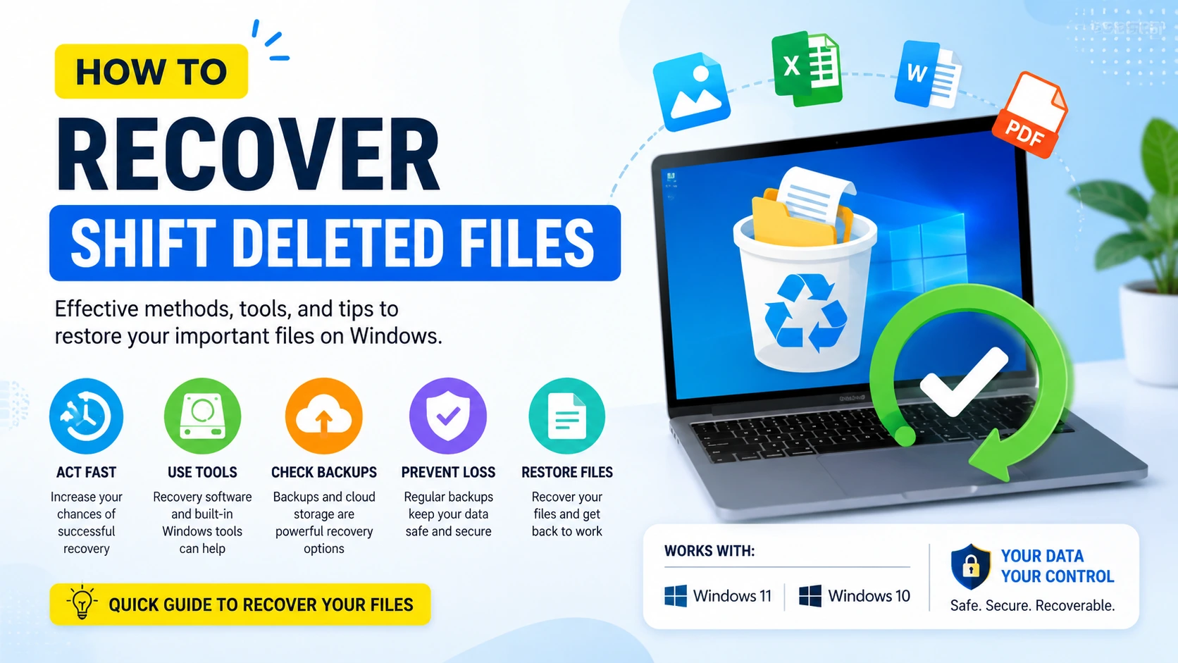 Recover Shift Deleted Files: 7 Powerful Methods Guide Recover Shift Deleted Files: 7 Powerful Methods Guide