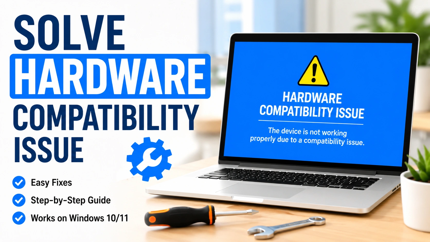Solve Hardware Compatibility Issue on Windows PC Solve Hardware Compatibility Issue on Windows PC