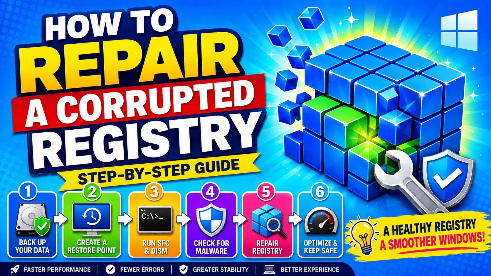How to Repair a Corrupted Registry