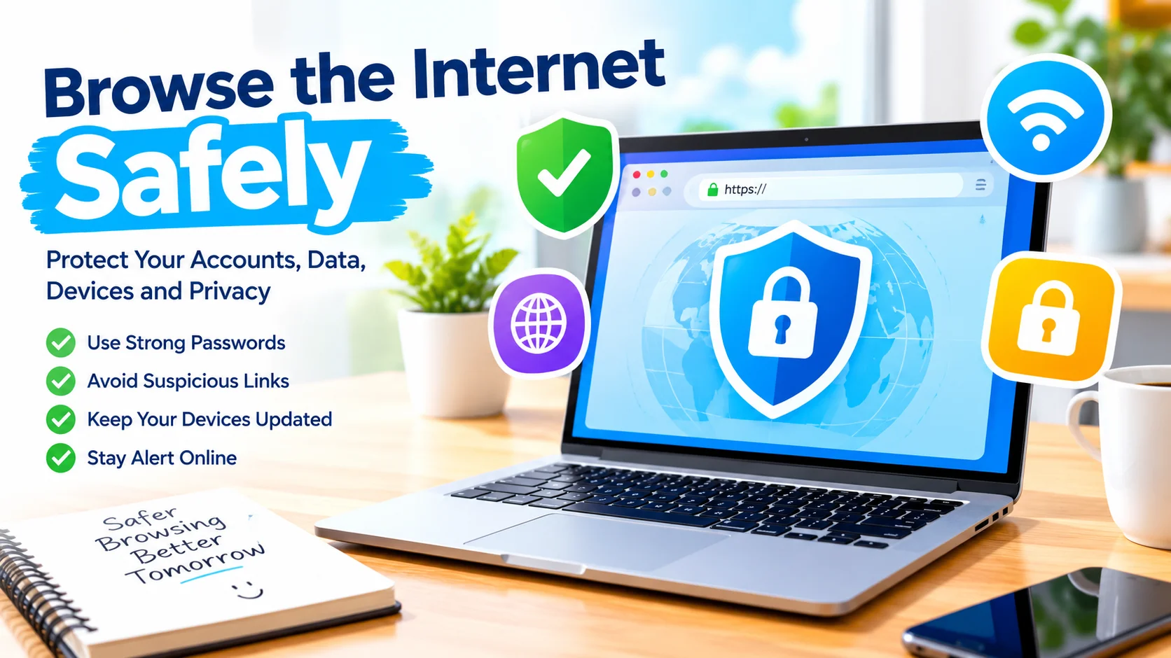 Browse the Internet Safely: 14 Essential Online Safety Tips Browse the Internet Safely