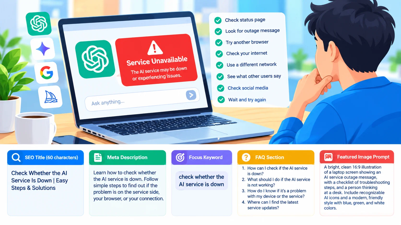 Check Whether the AI Service Is Down