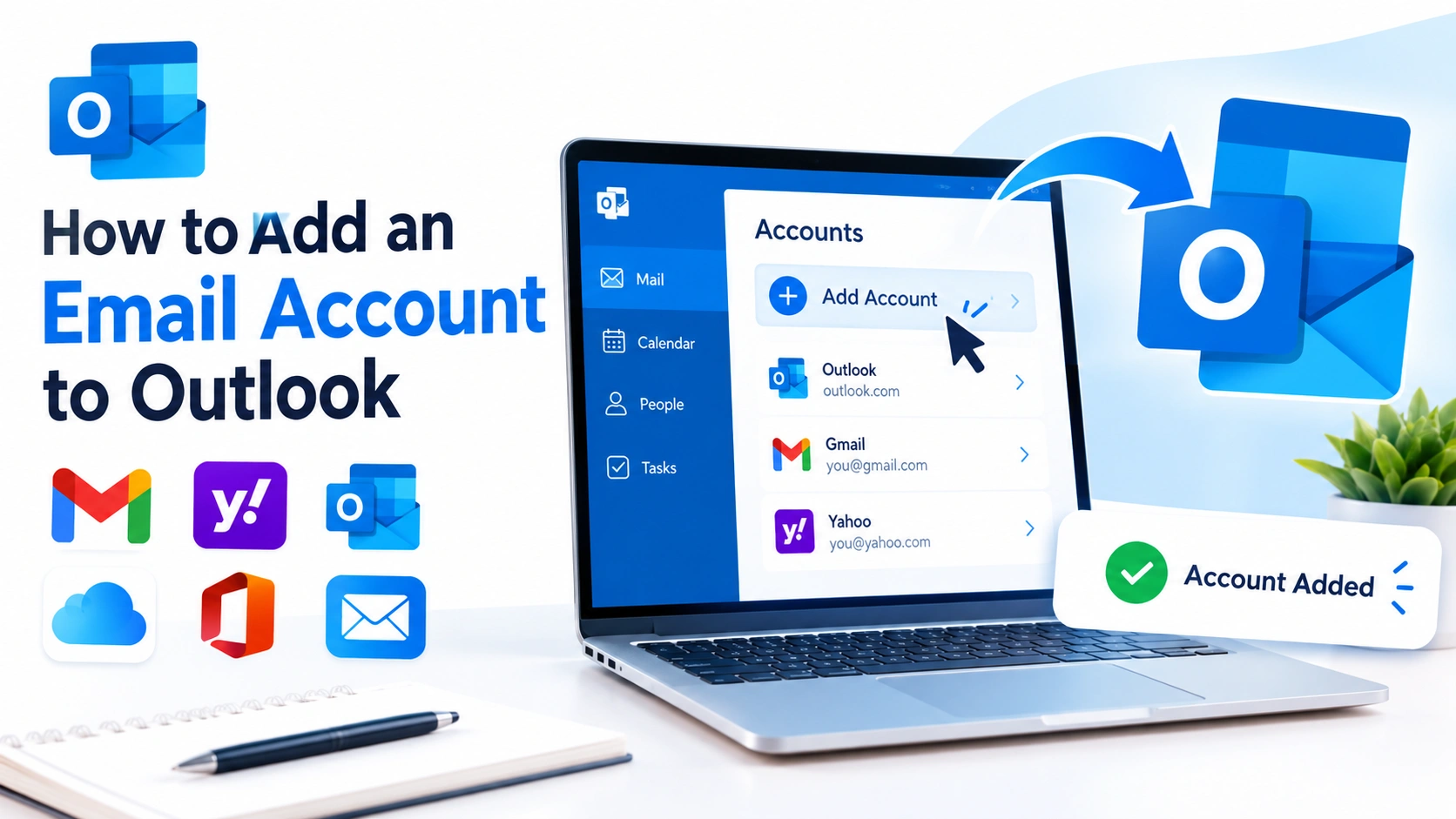 How to Add an Email Account to Outlook How to Add an Email Account to Outlook