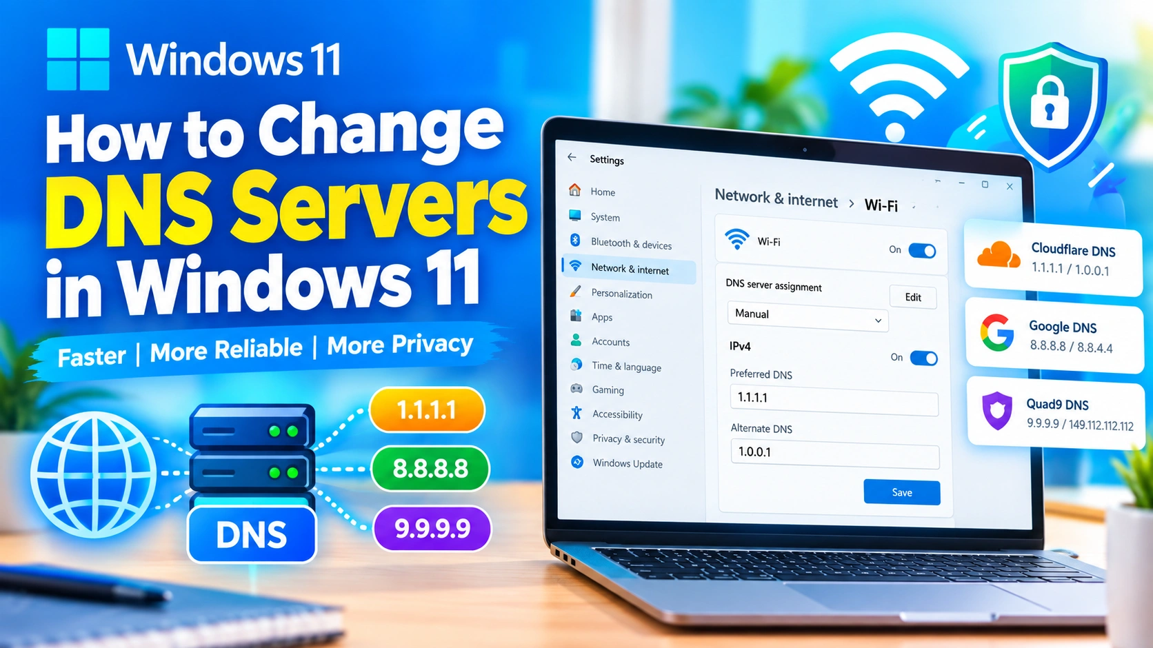 How to Change DNS Servers in Windows 11: A Complete Guide