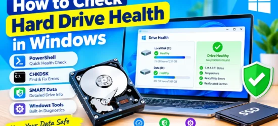 How to Check Hard Drive Health in Windows
