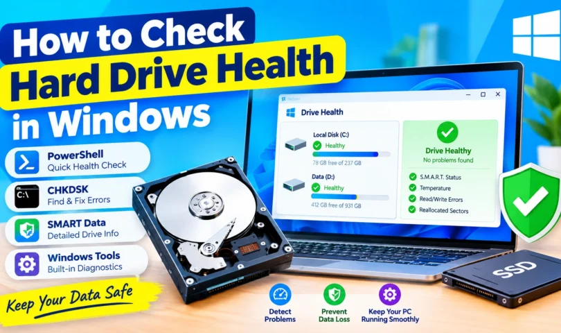How to Check Hard Drive Health in Windows How to Check Hard Drive Health in Windows