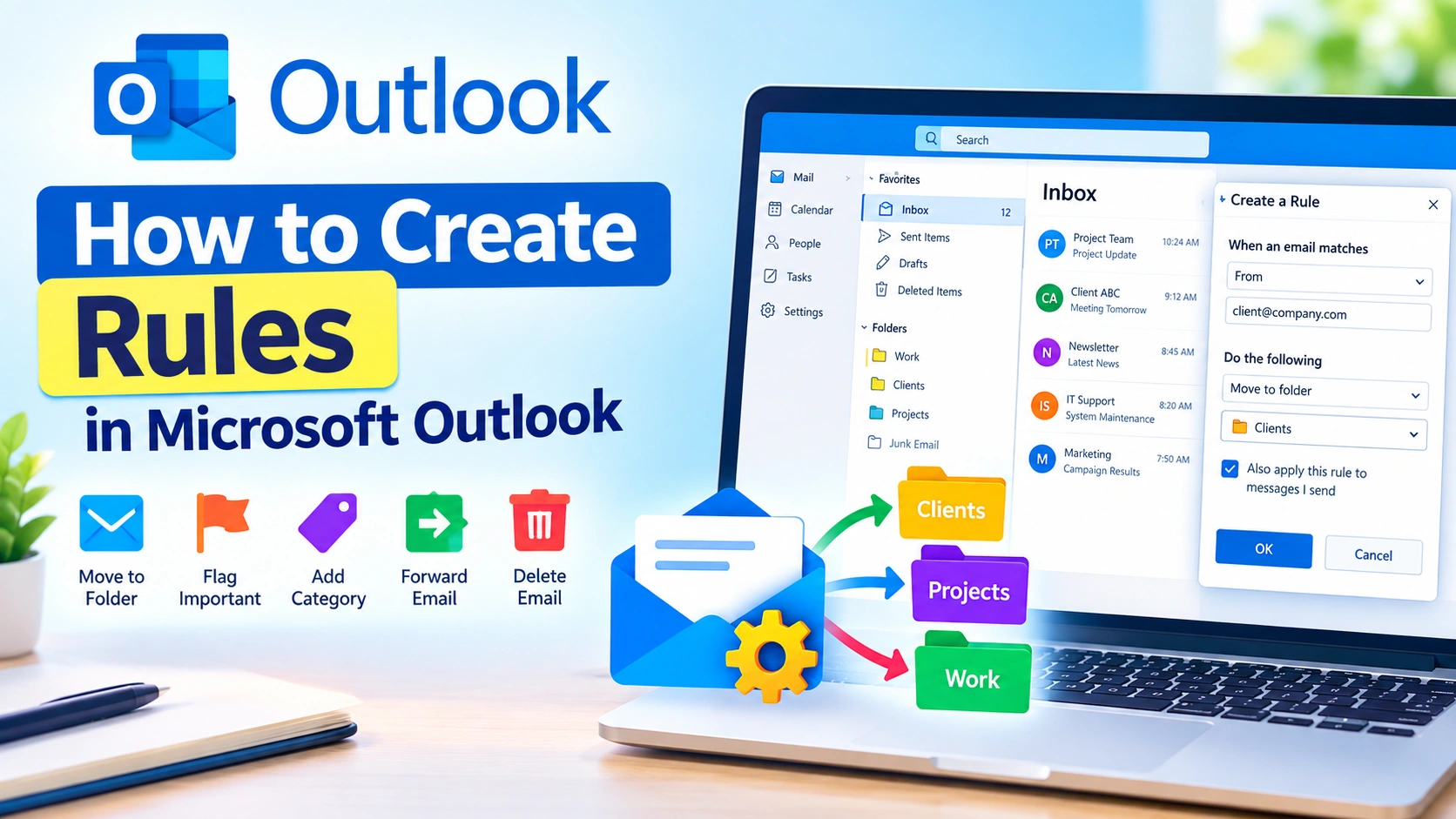 How to Create Rules in Microsoft Outlook How to Create Rules in Microsoft Outlook
