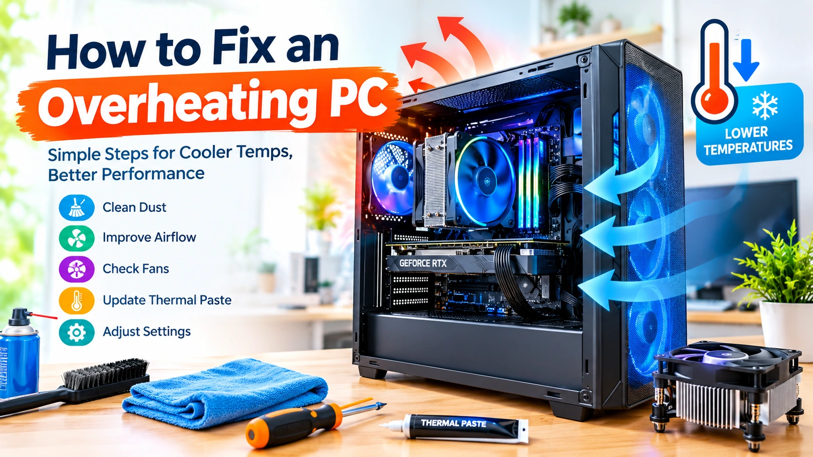 How to Fix an Overheating PC