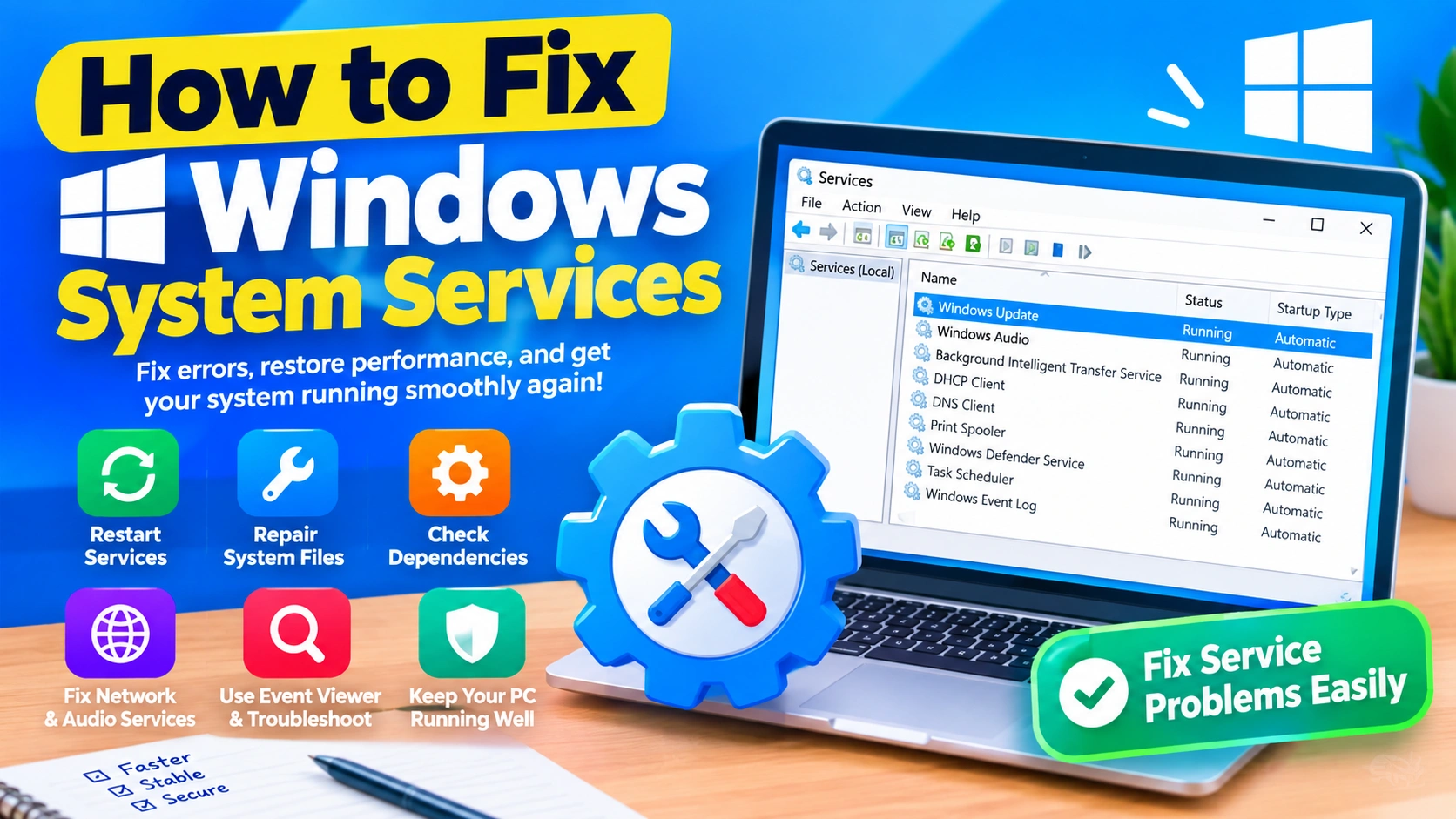 How to Fix Windows System Services How to Fix Windows System Services