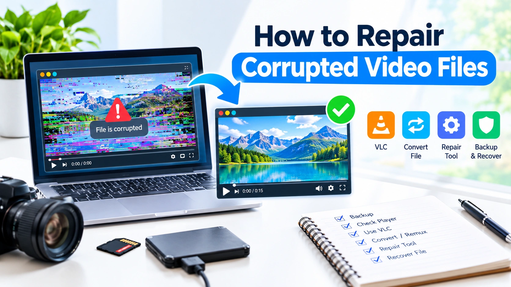 How to Repair Corrupted Video Files on Windows How to Repair Corrupted Video Files on Windows