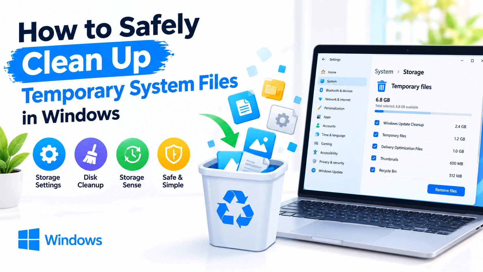 How to Safely Clean Up Temporary System Files in Windows How to Safely Clean Up Temporary System Files in Windows