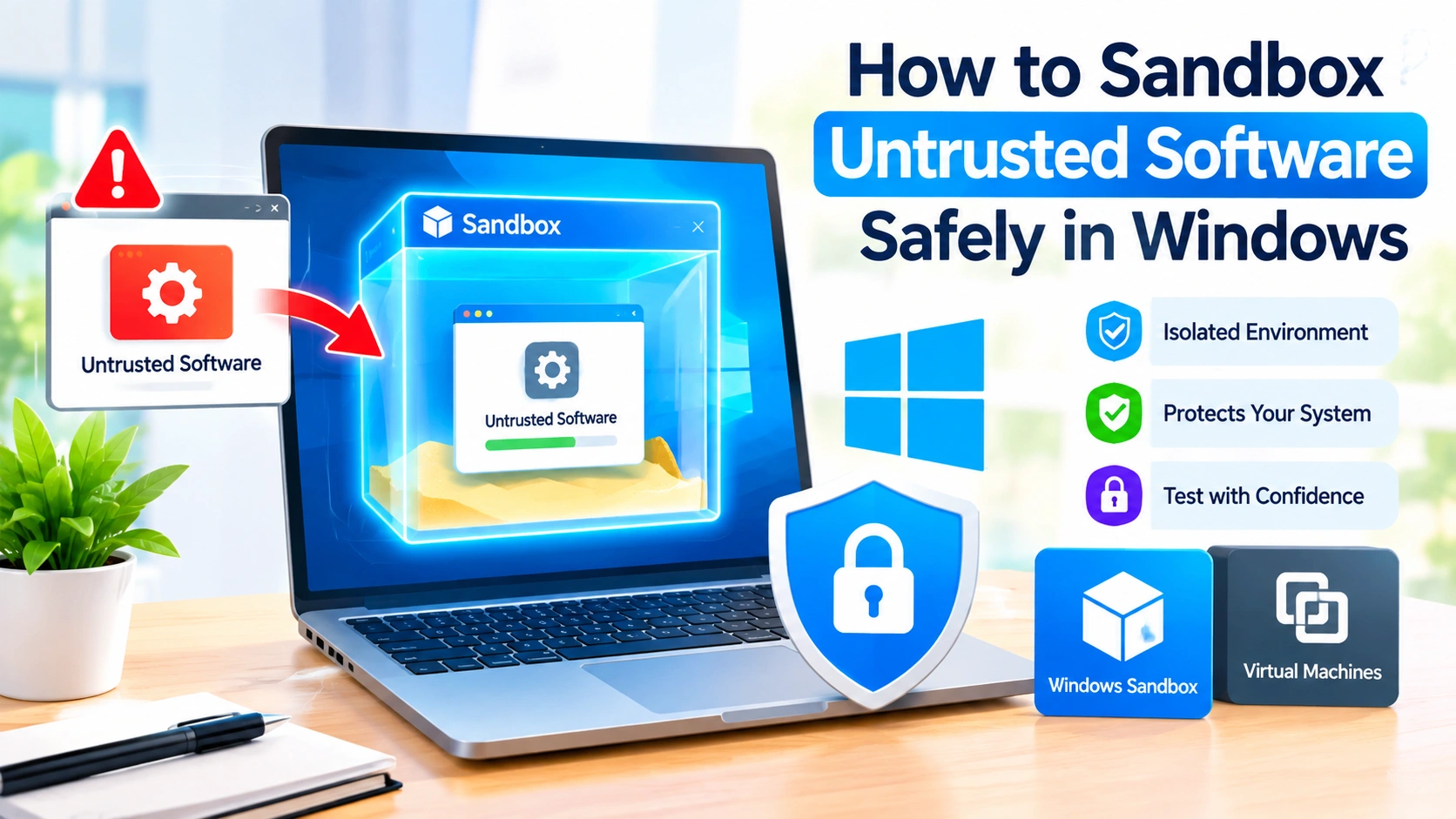 How to Sandbox Untrusted Software Safely in Windows How to Sandbox Untrusted Software Safely in Windows