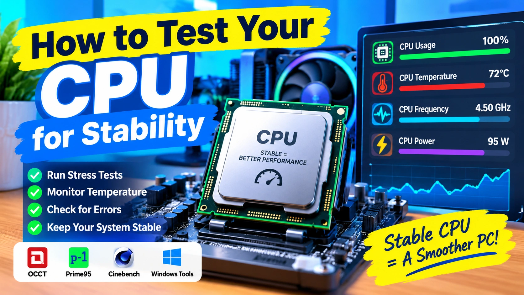 How to Test Your CPU for Stability in Windows How to Test Your CPU for Stability in Windows