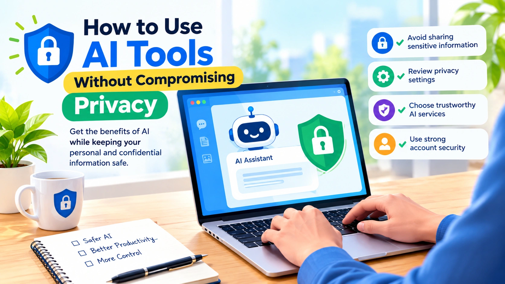 How to Use AI Tools Without Compromising Privacy How to Use AI Tools Without Compromising Privacy