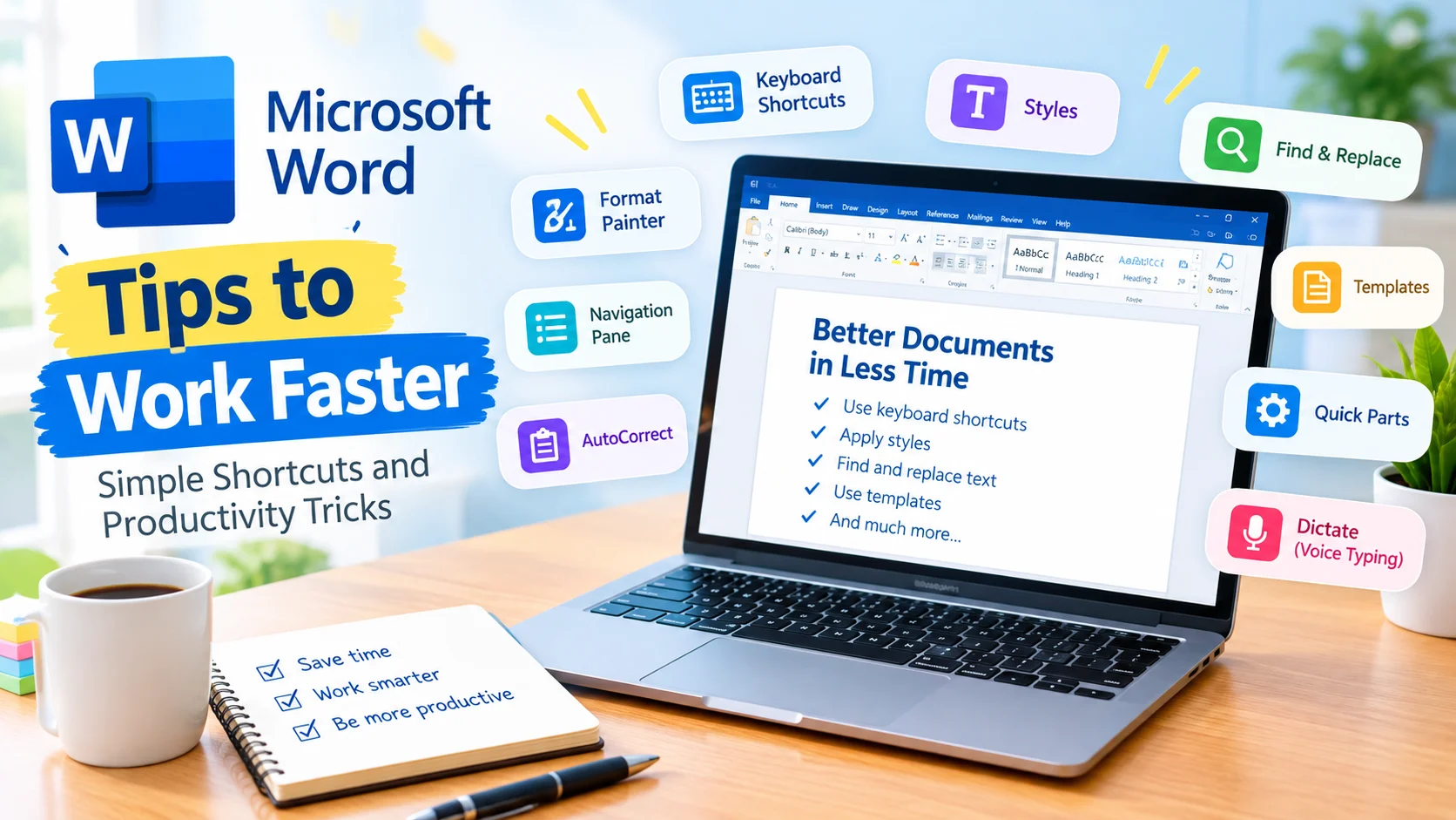 Microsoft Word Tips to Work Faster Microsoft Word Tips to Work Faster