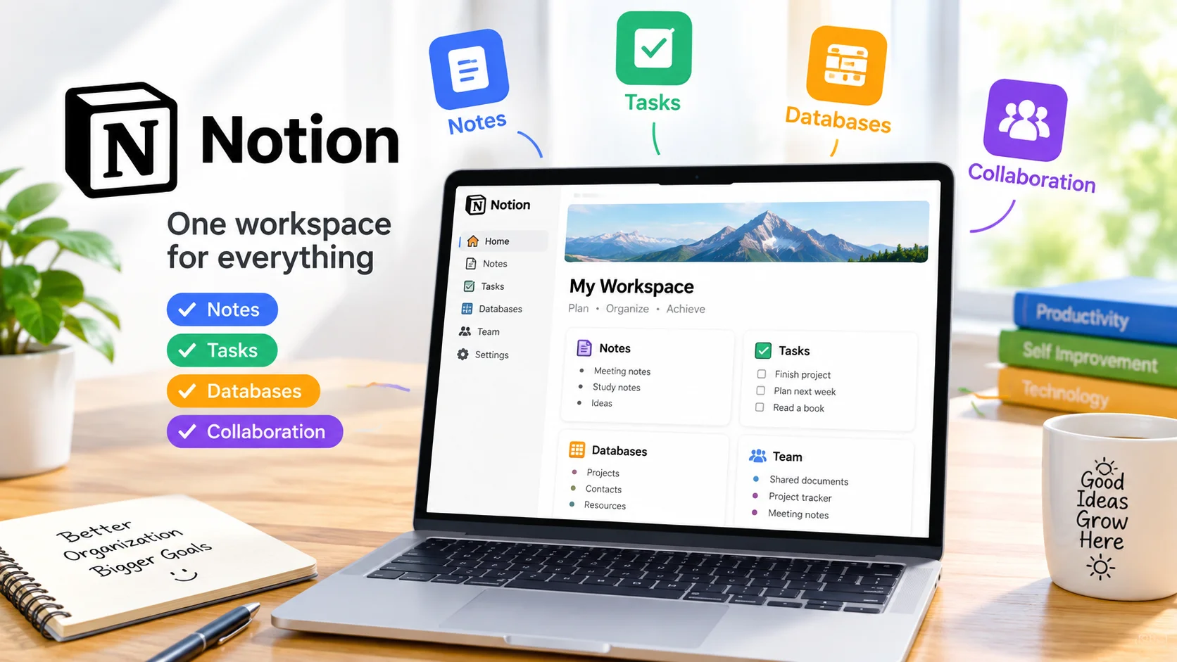 Notion Productivity App: Organize Notes, Tasks, and Work Notion Productivity App: Organize Notes, Tasks, and Work