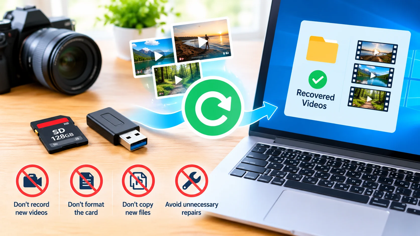 Recover Deleted Videos From SD Cards or USB Drives Recover Deleted Videos From SD Cards or USB Drives