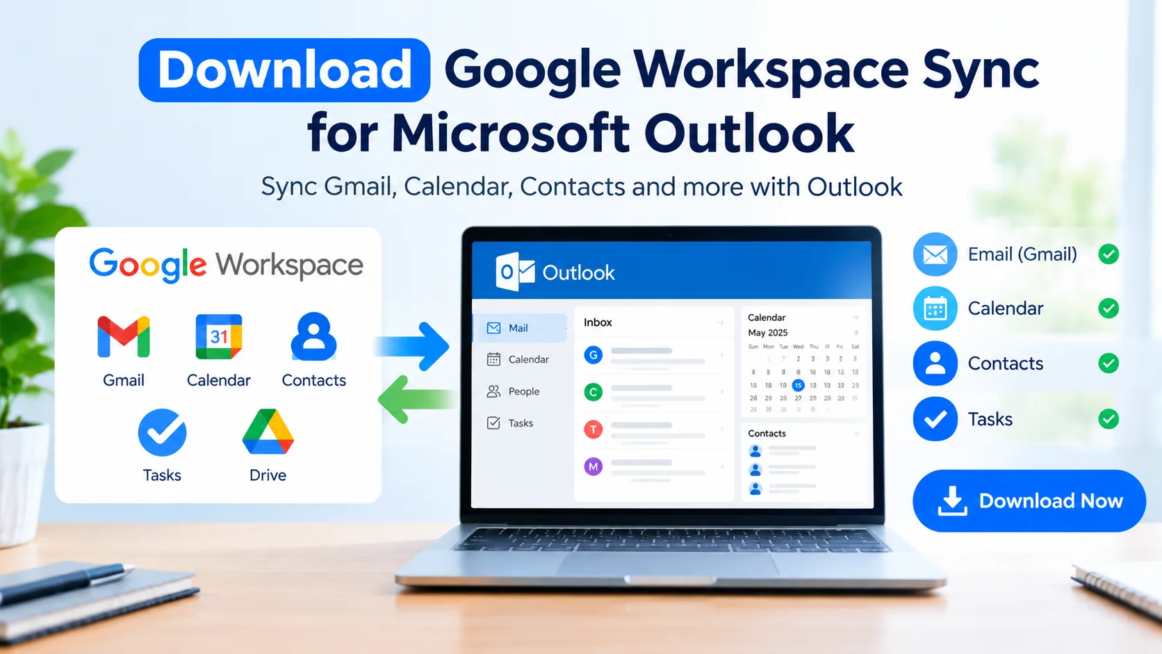 Download Google Workspace Sync for Microsoft Outlook