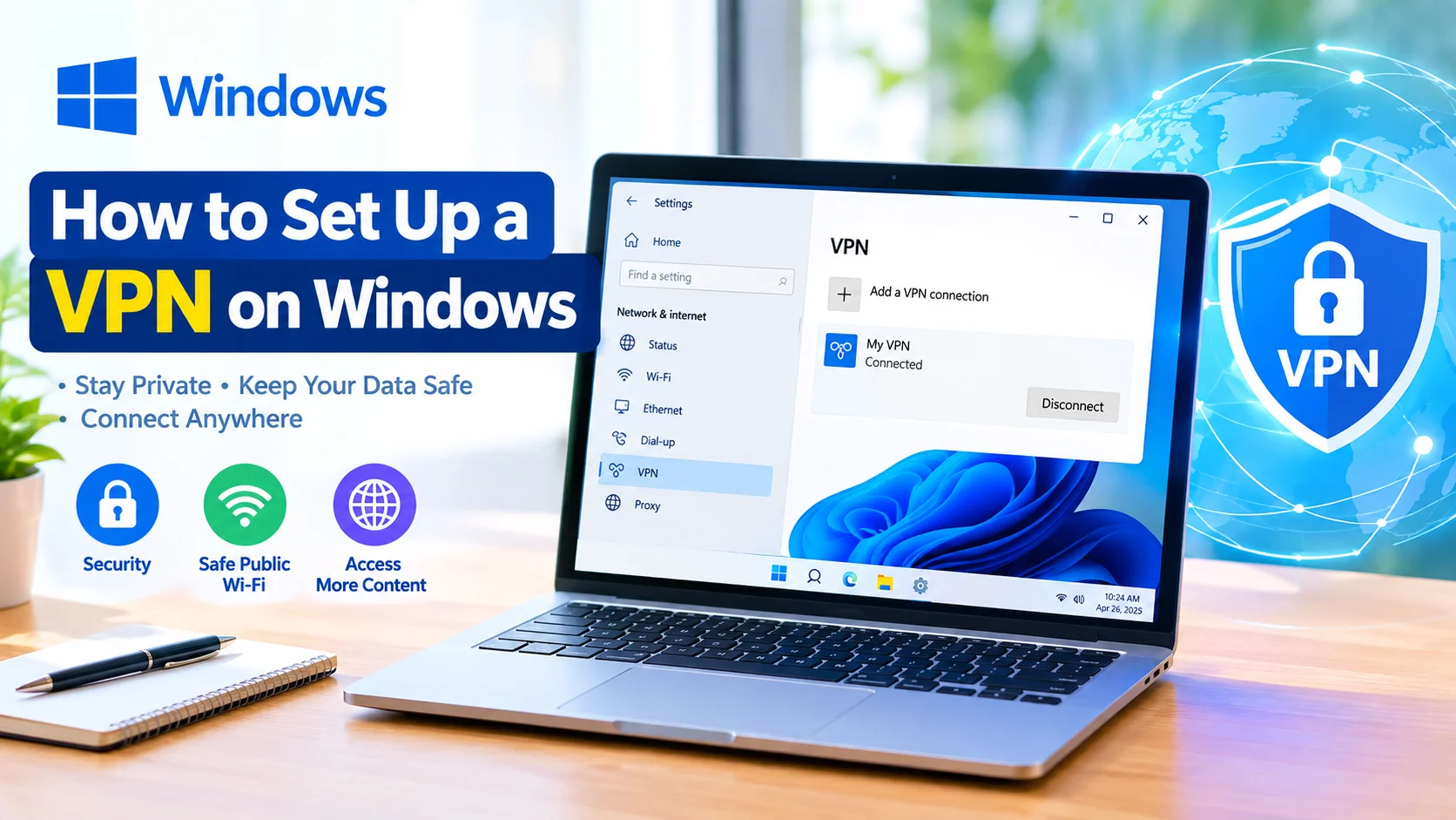 How to Set Up a VPN on Windows How to Set Up a VPN on Windows
