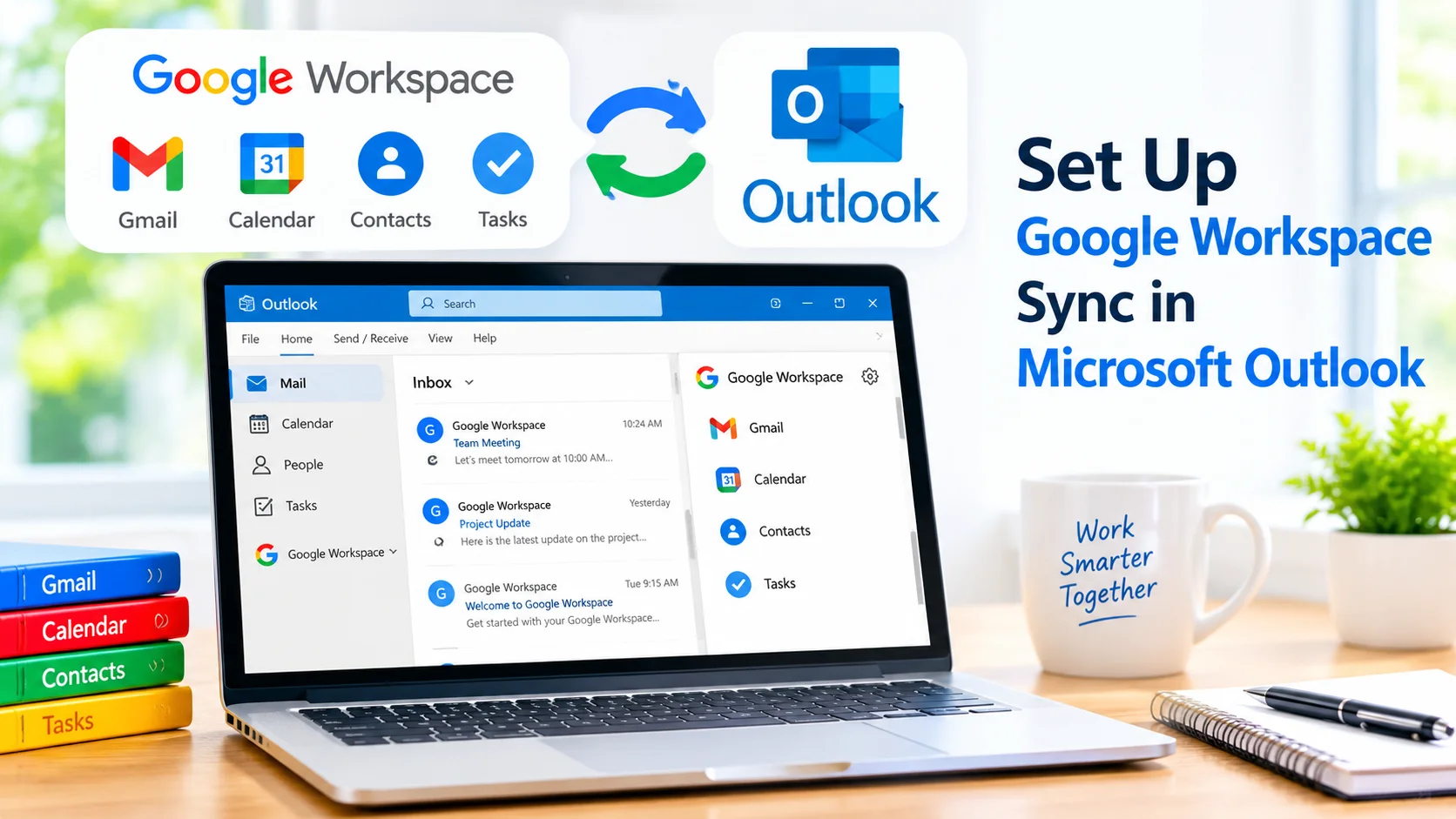 Set Up Google Workspace Sync in Microsoft Outlook